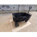 Heavy Duty Utility Wagon with Brake Outdoor Collapsible Garden Cart for Camping Shopping Sports