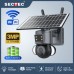 Trending Products Sectec HD 3MP CCTV Camera Security IP Wireless CCTV System Surveillance Products Wifi Solar Camera