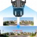 16MP 8K Security Camera Outdoor Wireless WiFi Camera 10X Hybrid Zoom Four Lens Three Screen PTZ IP Camera surveillance systems