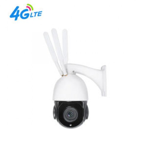 5MP 8MP 20X Optical Zoom outdoor Wireless surveillance camera 4G sim card lte cctv Security Solar Power PTZ Camera