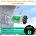 4CH 4MP Security Wifi Wireless Solar Cctv Cameras Outdoor Surveillance System Wireless Solar Camera kit