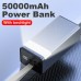 Best Selling Products 40000mah 50000 mah Power Bank High Capacity With Led Lamp Portable Usb Charger Consumer Electronics