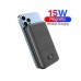 Wholesale Electronics Portable Phone Charger, OEM Design Portable Mobile Phone Powerbanks, Leather Magnetic Powerbank