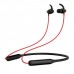 New trend consumer electronics liquid silicone neck fit skin ergonomic design waterproof grade IPX-5 wireless neckband