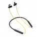 New trend consumer electronics liquid silicone neck fit skin ergonomic design waterproof grade IPX-5 wireless neckband
