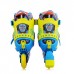 PAPAISON hot-selling model cheap price adults children 4 wheels flashing inline roller skates outdoor sports