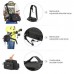 JETSHARK Multifunctional Fishing Tackle Bag Outdoor Sports Single Shoulder Bag Crossbody Fishing Lures Tackle Gear Bags